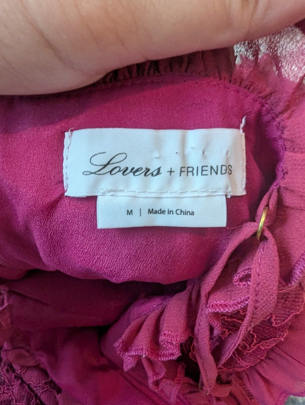 Lovers And Friends Sophia Mini Dress. Size M. - Picture 2 of 4